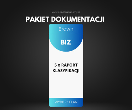 Pakiet raportów klasyfikacji Brown BIZ