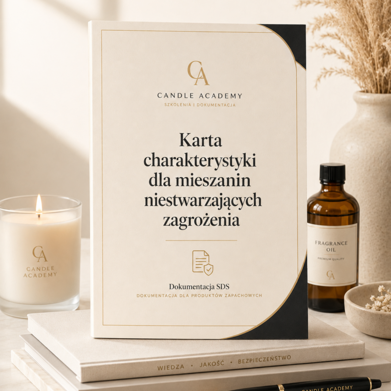 Karta charakterystyki dla mieszaniny niestwarzającej zagrożenia