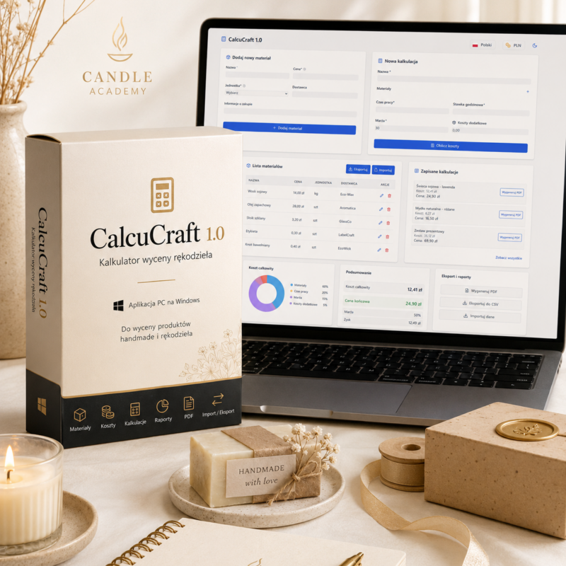 Kalkulator wyceny CalcuCraft 1.0